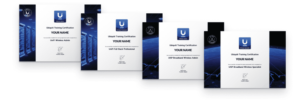Ubiquiti Certificate