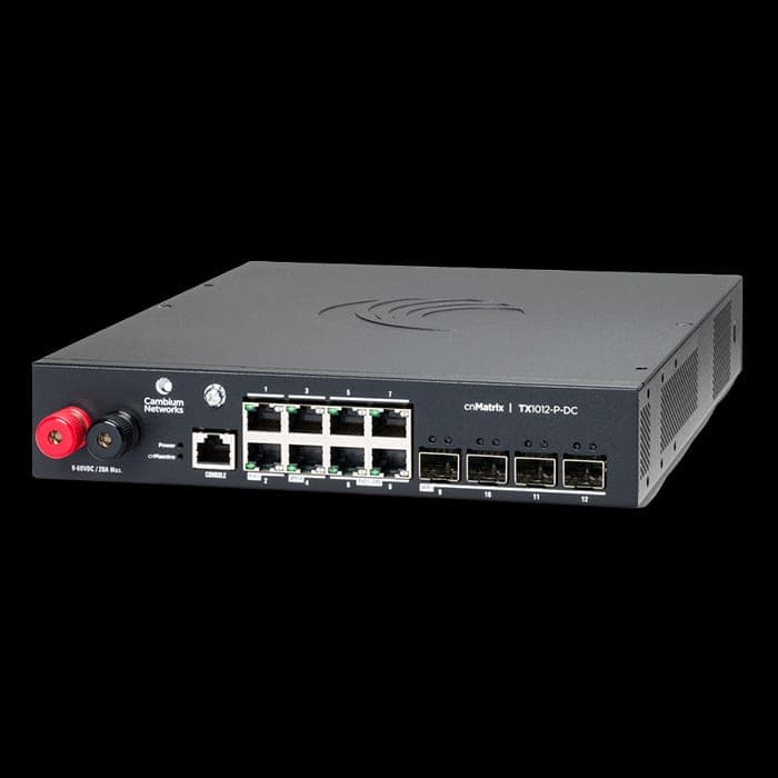 Cambium Networks cnMatrix TX1012-P-DC Switch