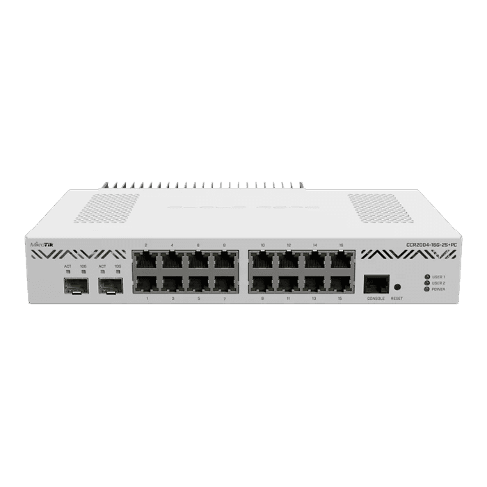 Mikrotik CCR2004-16G-2S+PC