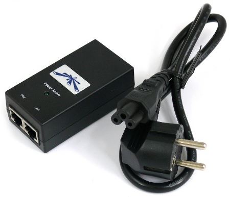 Ubiquiti 24V PoE Adapter POE-24 24W Power Over Ethernet