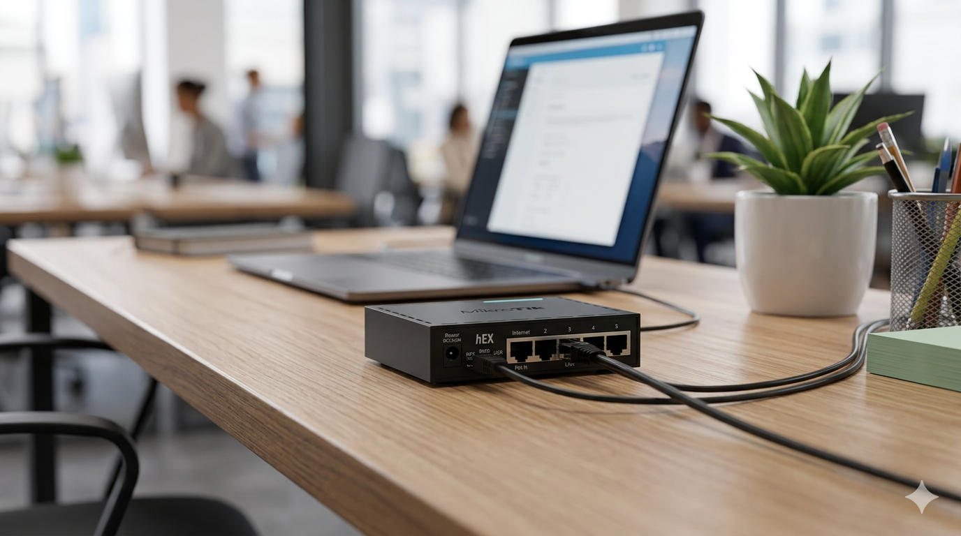 MikroTik hEX refresh E50UG | Wired Router for Business Networks