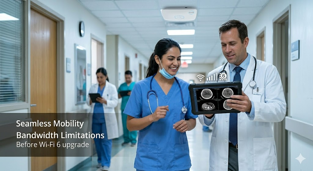 Dr. Ziauddin Hospital Wi-Fi 6 Deployment