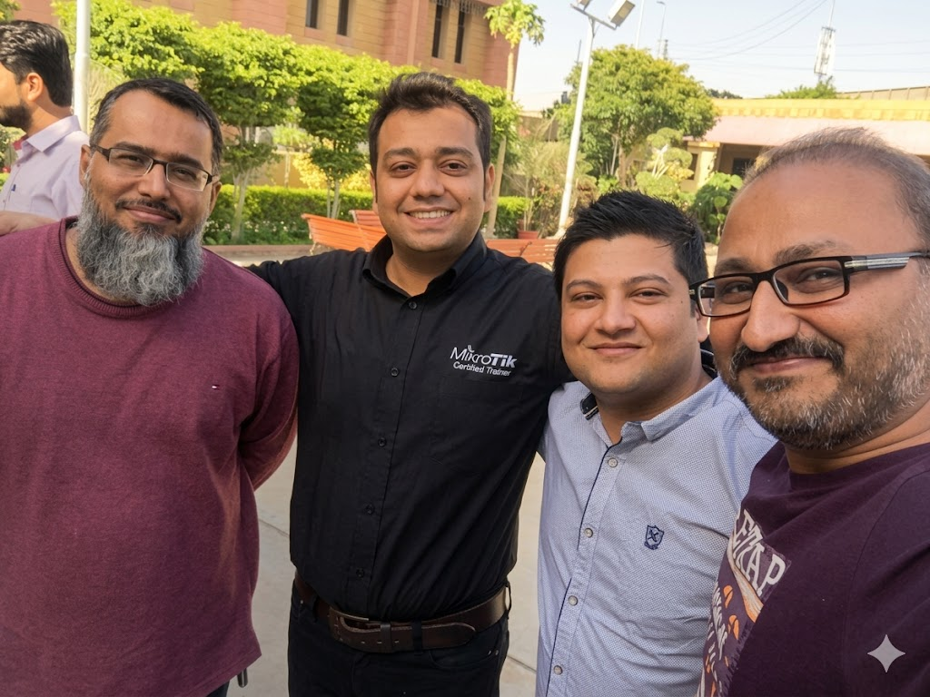 Certified MikroTik Trainer of Pakistan