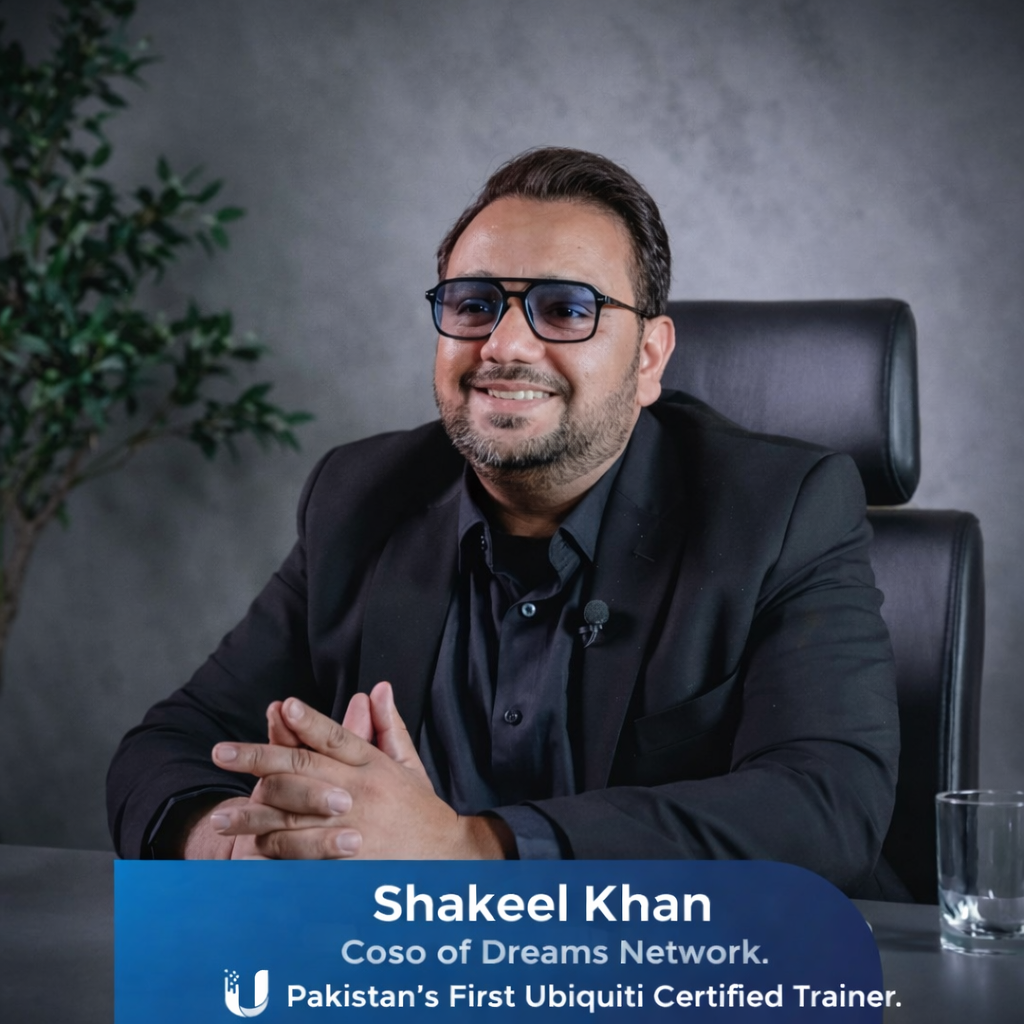 Pakistan’s First Ubiquiti Certified Trainer: The Shakeel Khan Legacy