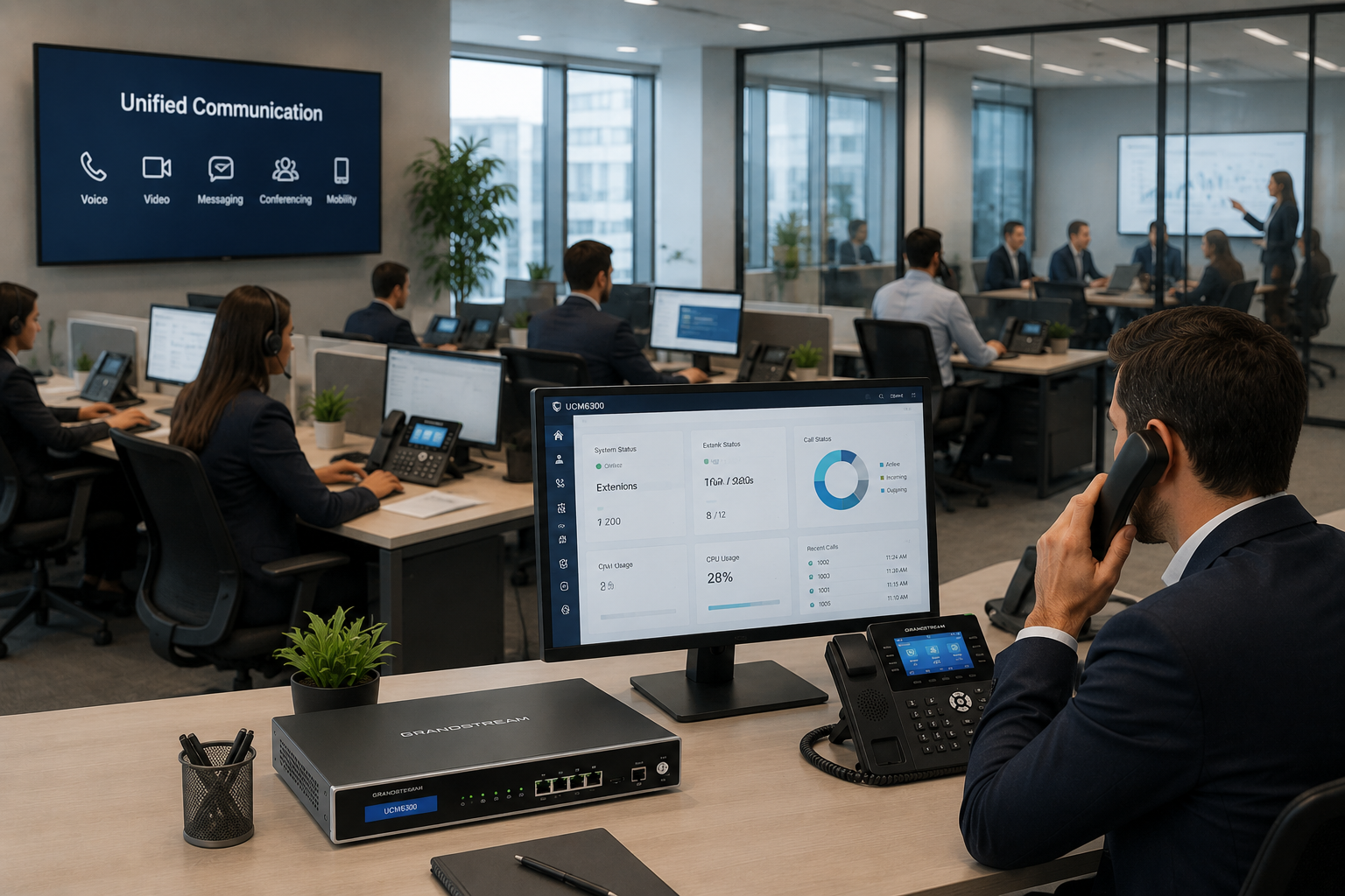 Industries that Benefit from the Grandstream UCM6300 Series