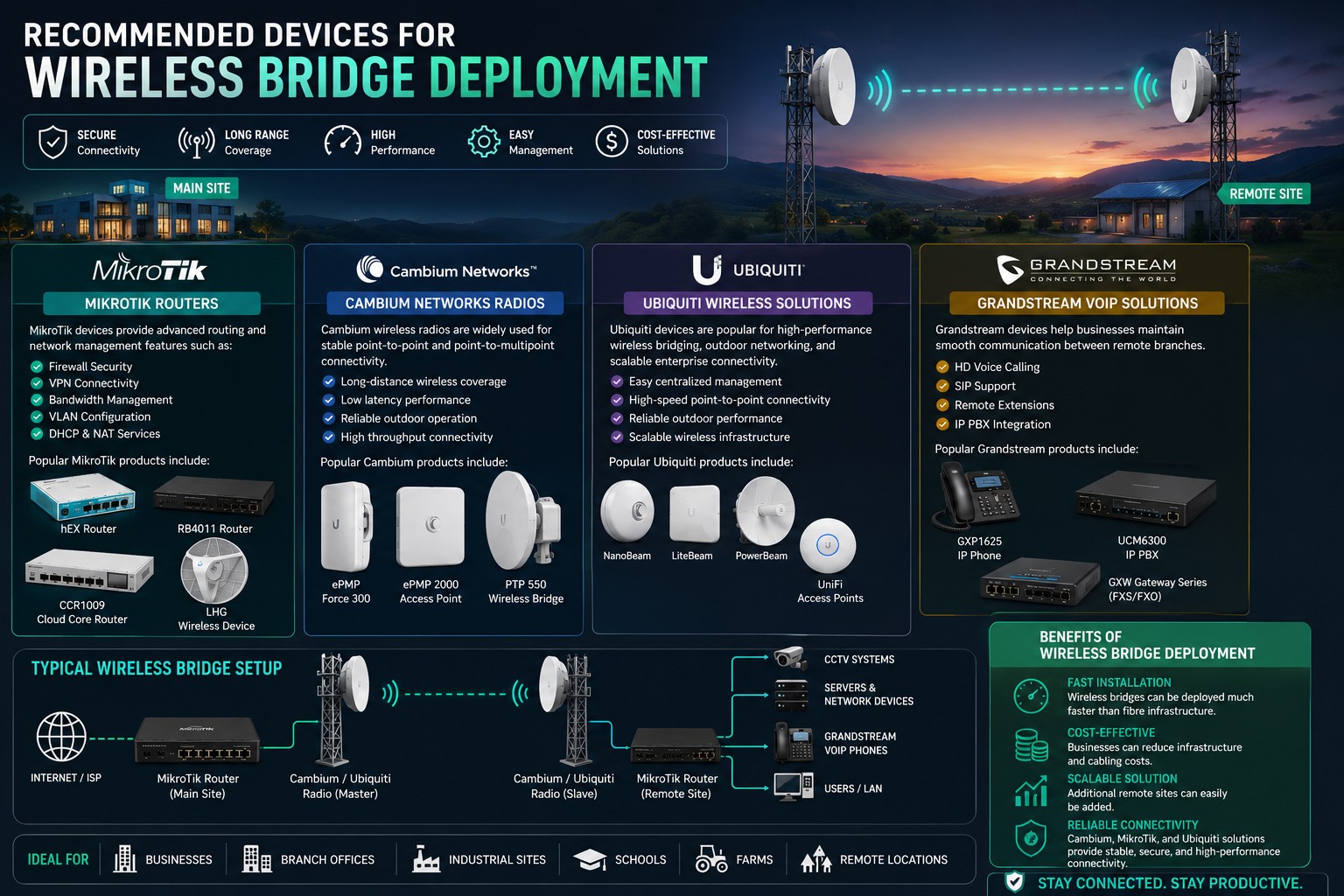 Wireless Bridge Deployment